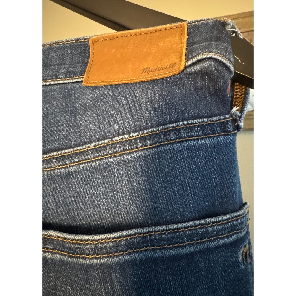 Madewell High Rise Skinny Crop Jeans Dark Wash Women's 30 - Picture 7 of 10